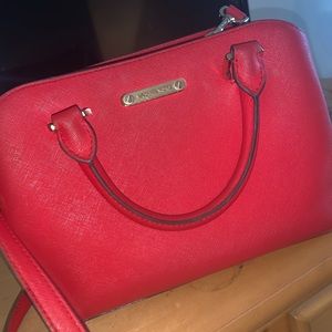 red MK purse